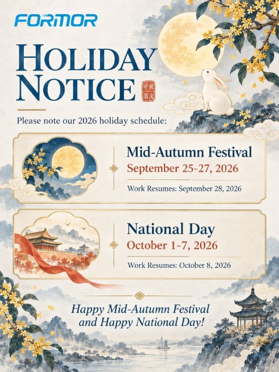 Fortune Plus Factory Holiday notice 2026 Fortune Plus holiday notice